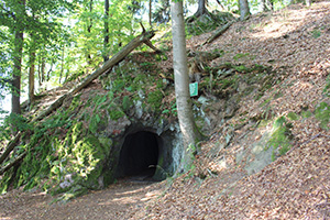 Ausgebrannter Stein