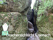 Die Drachenschlucht in Eisenach